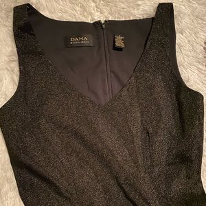 Dana Buchman formal silver dress